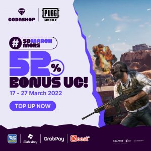 Get Up To 52 BONUS PUBG Mobile UC With Codashop Codashop Blog MY