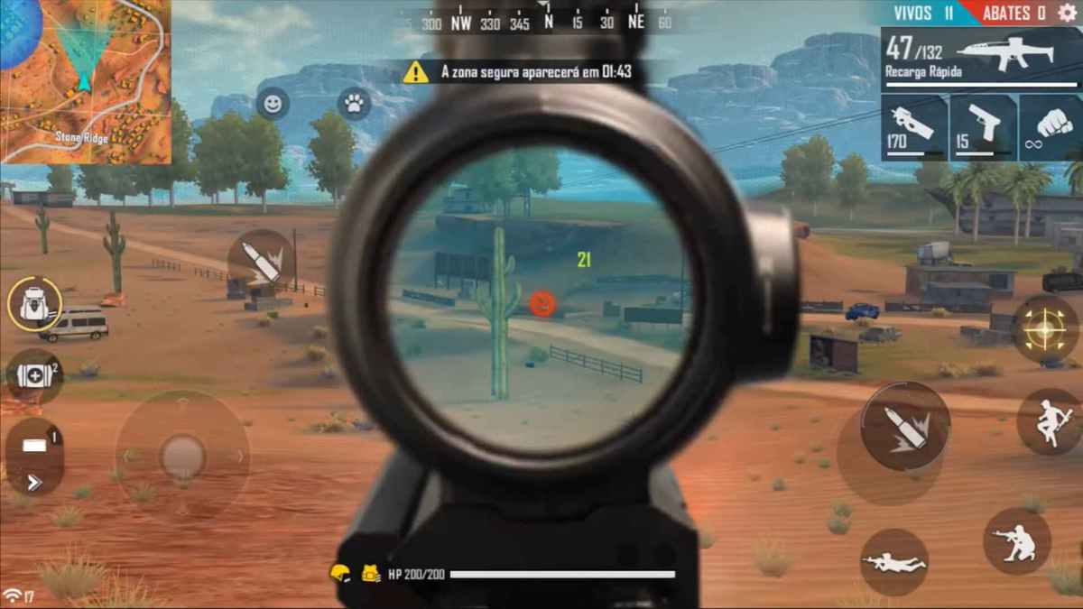 Como ser Pro no Free Fire - Melhore sua mira em 100% - CenárioMT