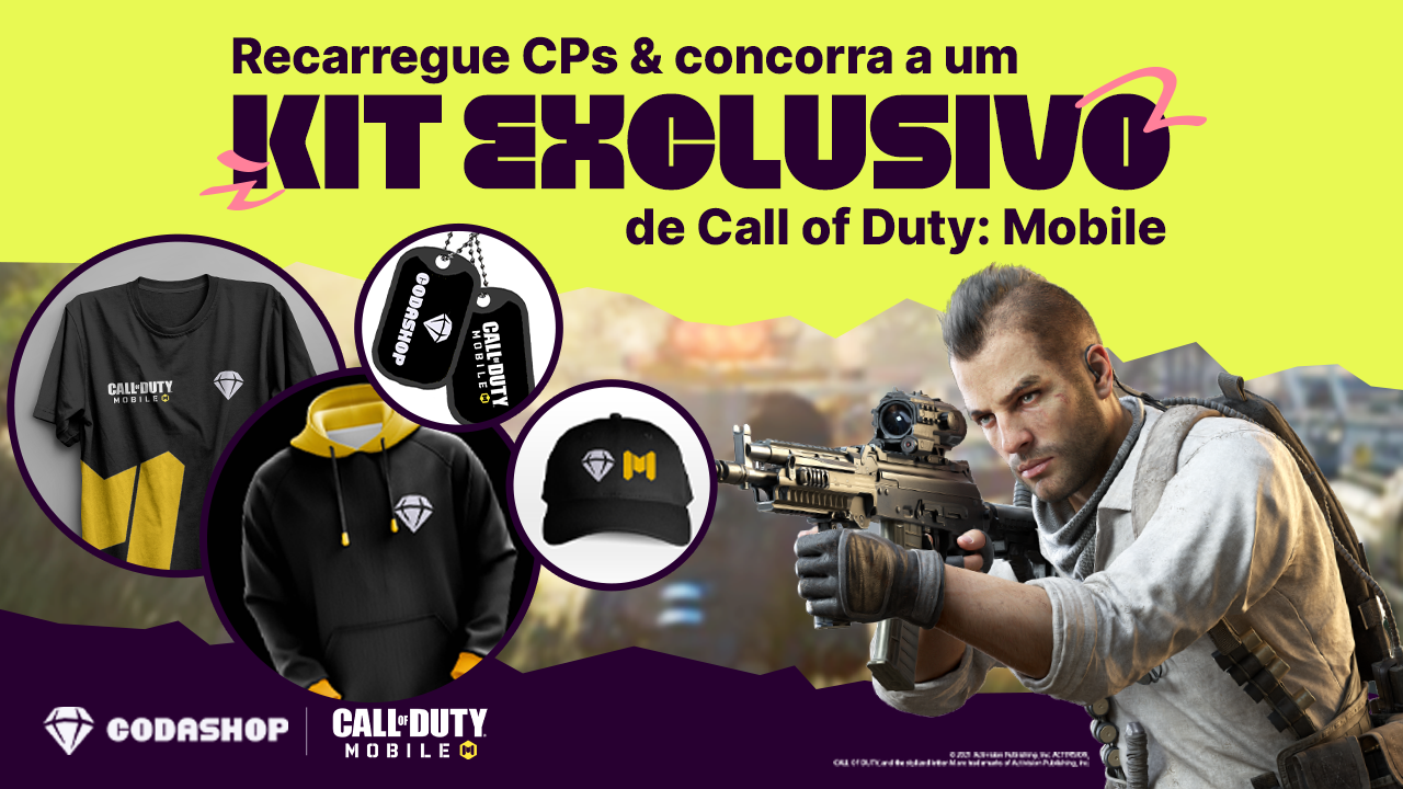 Quer levar um drop exclusivo de COD:M? Seja TOP na recarga!