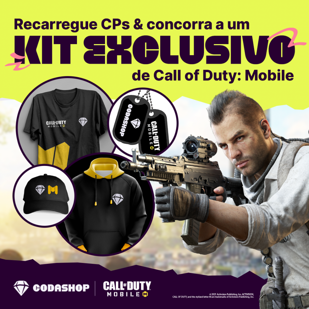 Quer levar um drop exclusivo de COD:M? Seja TOP na recarga!