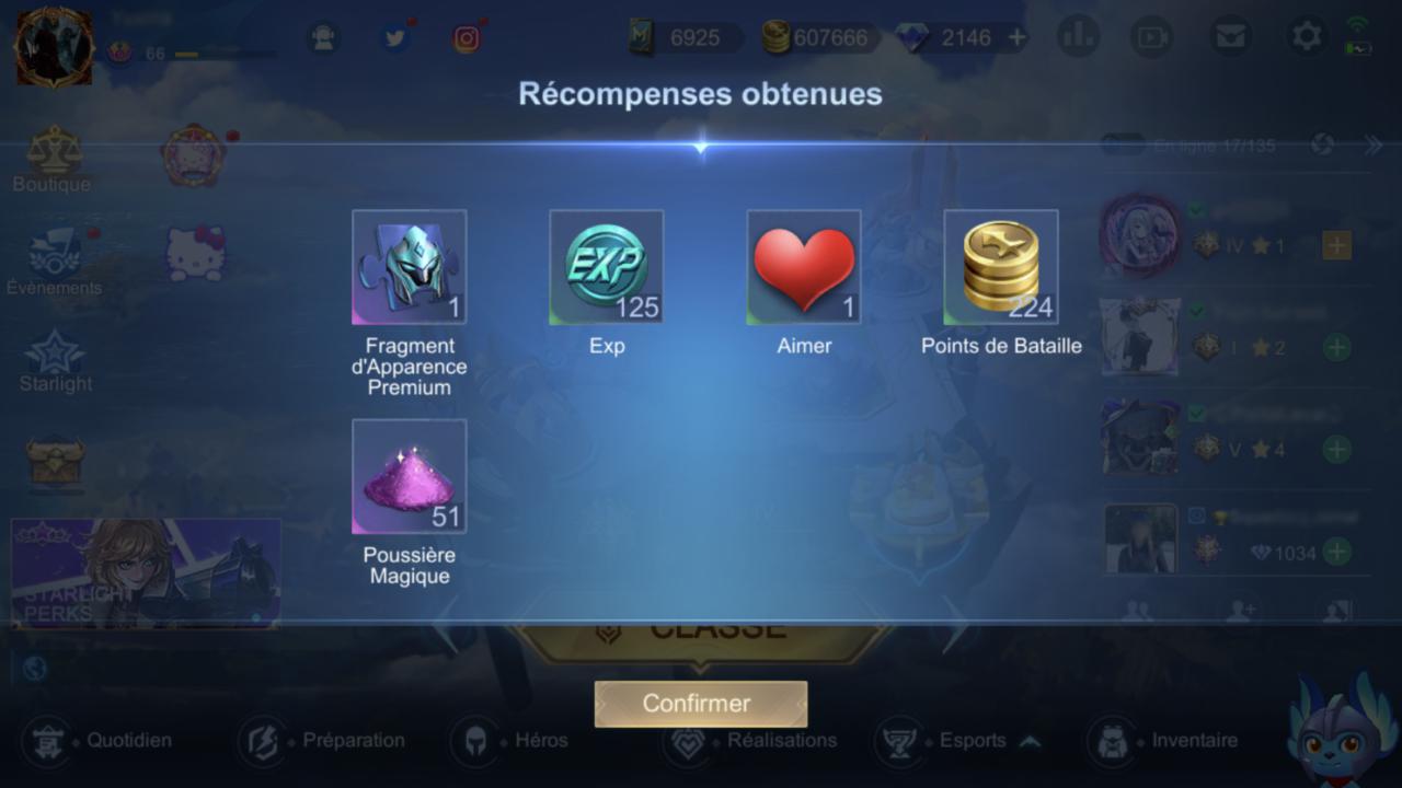 Coffres gratuits Mobile Legends