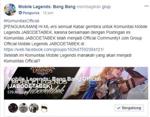 Group Official MLBB