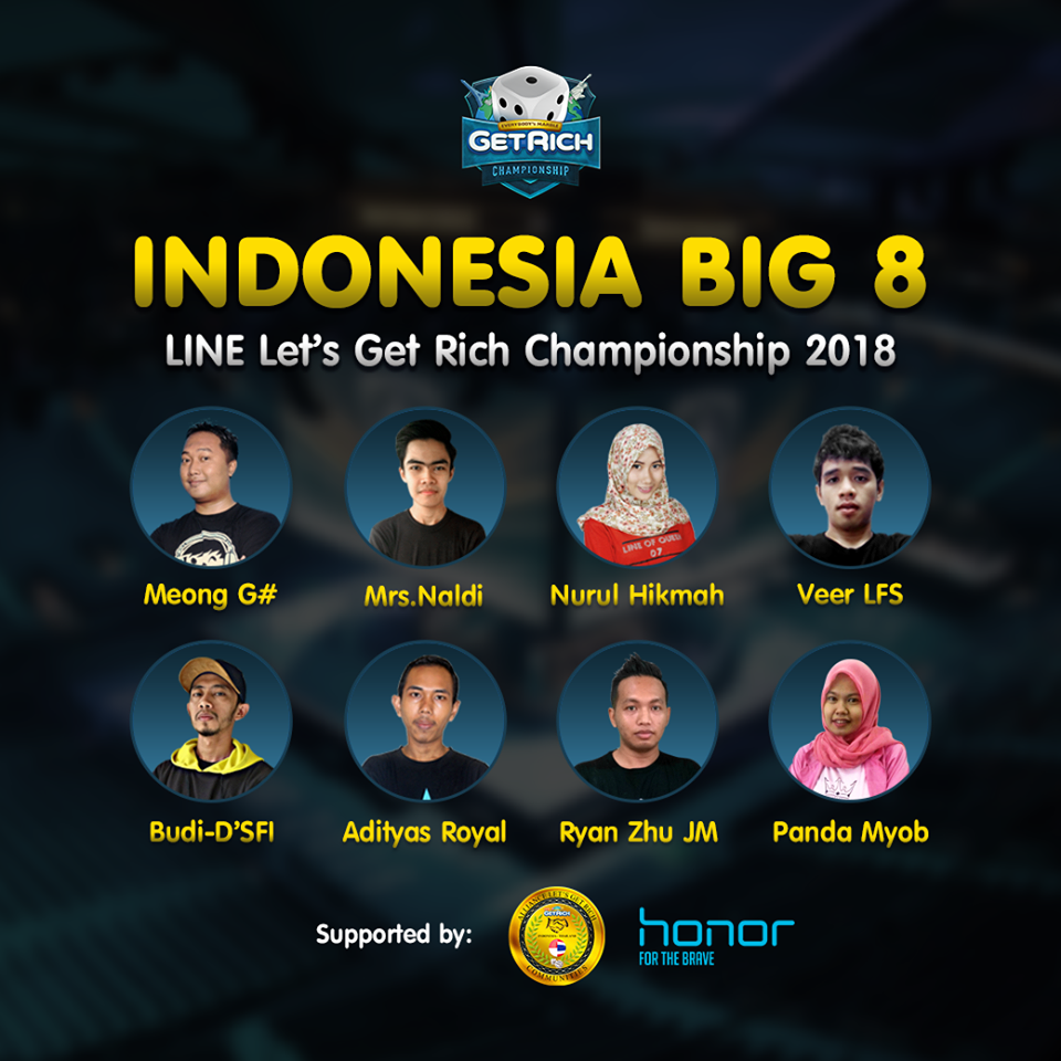 LINE Let's Get Rich Championship di IGC 2018