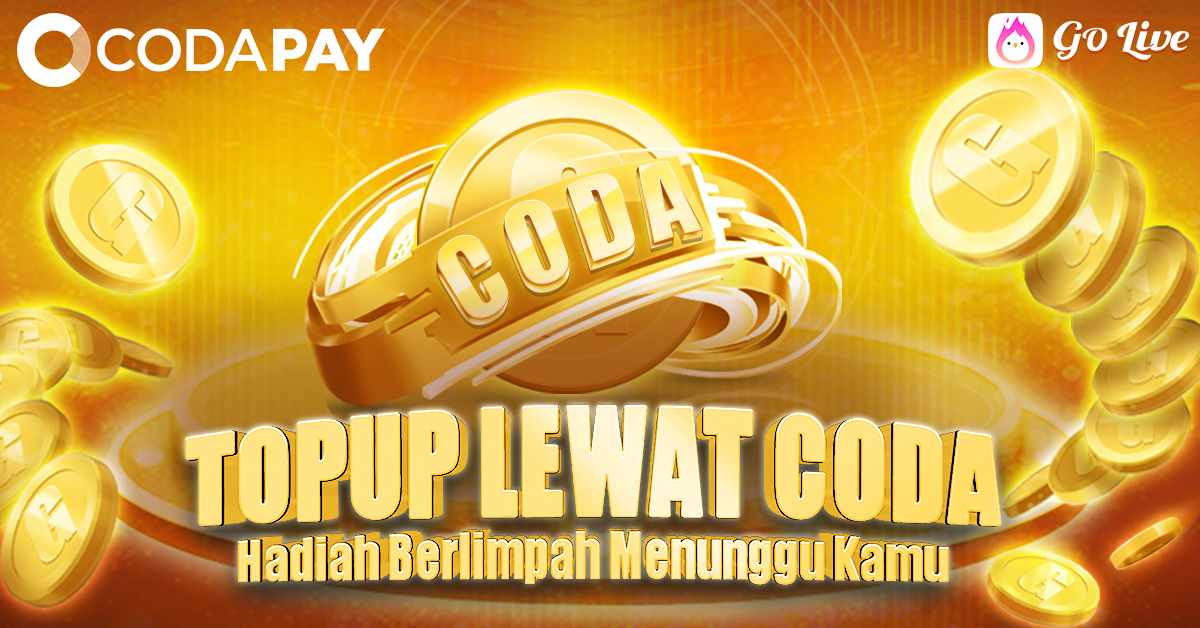 Topup coin Go Live Via Codapay
