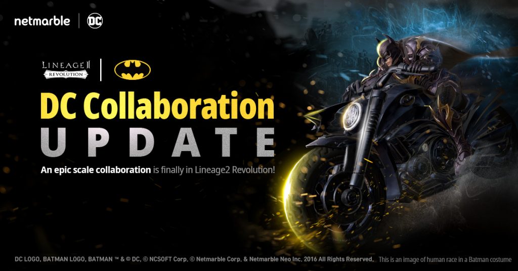 Batman bergabung Dalam Lineage2 Revolution Pada Update Spesial