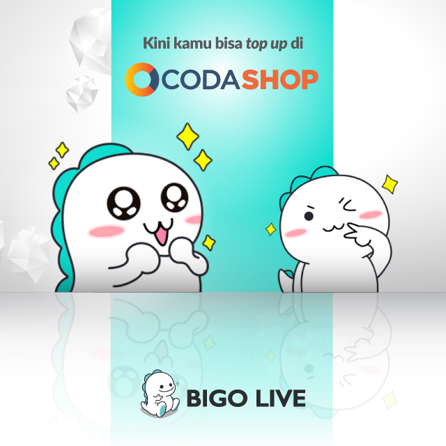 Sekarang BIGO LIVE Sudah Bisa Top-up Lewat Codashop