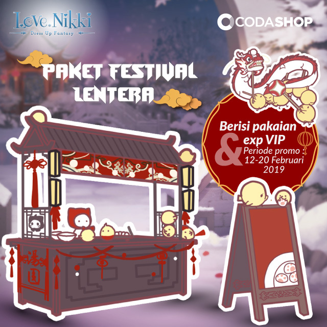 Paket Festival Lentera Bisa Dibeli Di Love Nikki