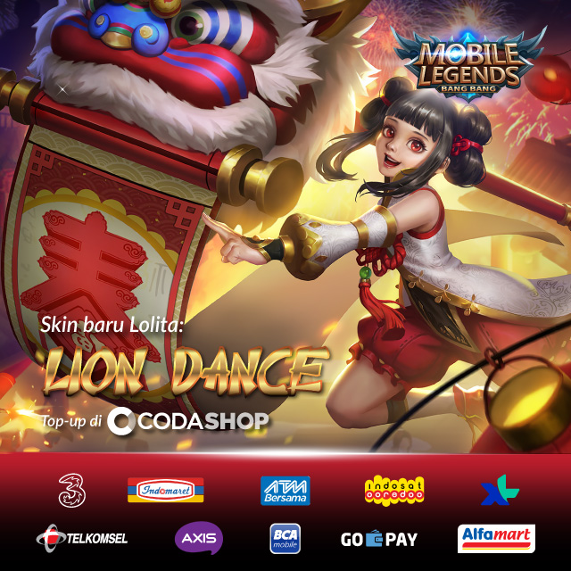 Skin Lolita - Lion Dance Telah Rilis Di Mobile Legends