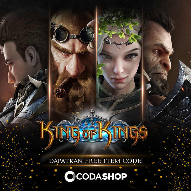 Top Up King of Kings Pertama kali Di Codashop