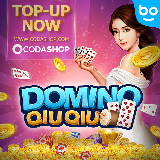 Sekarang kalian bisa Top Up Domino QiuQiu di Codashop