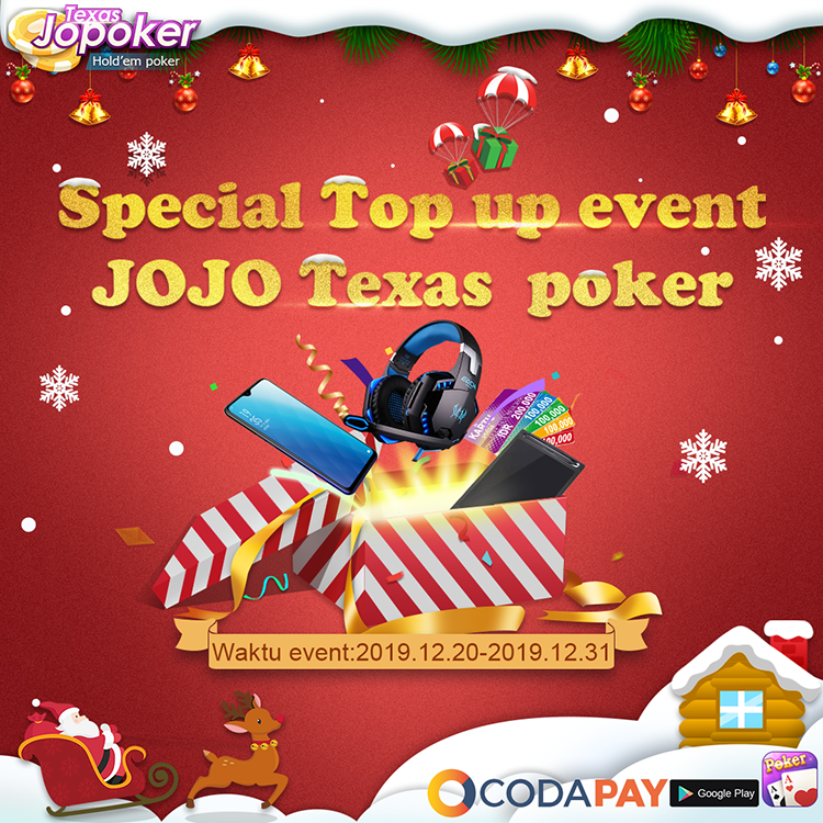 Gunakan Codapay Untuk Top Up Jojo Texas Poker
