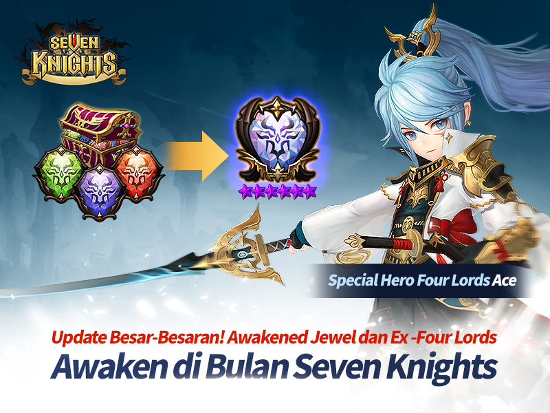 Special hero. Seven Knights Ace. Four Heavenly Knights. Мобильная игра Ace герой златклус. Heavenly Heroes of antidomi.