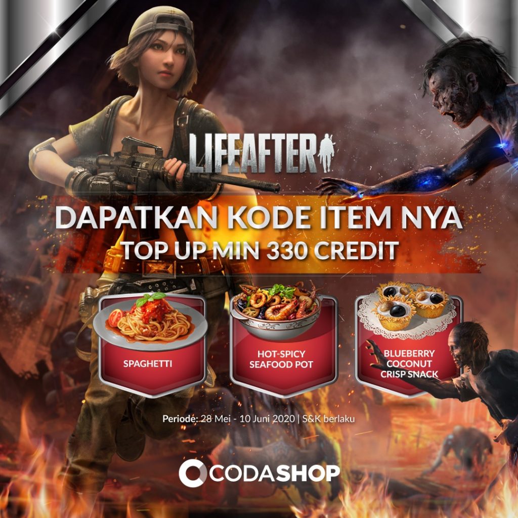 Top Up Life After Di Codashop Ada Bonus Item Code