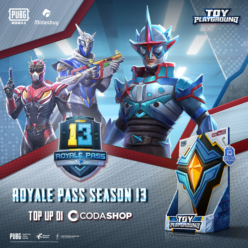 Persiapkan Dirimu Untuk Royale Pass Season 13 PUBG Mobile! | Codashop