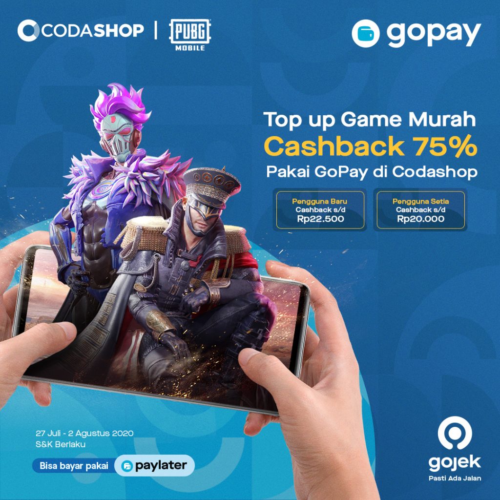 Cashback Bulan Juli Dari GoPay Di Codashop