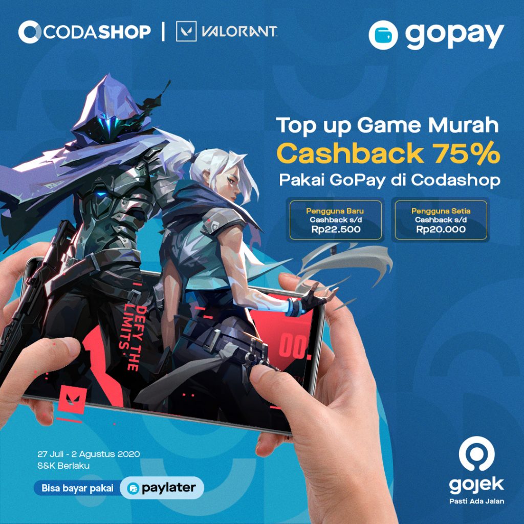Cashback Bulan Juli Dari GoPay Di Codashop