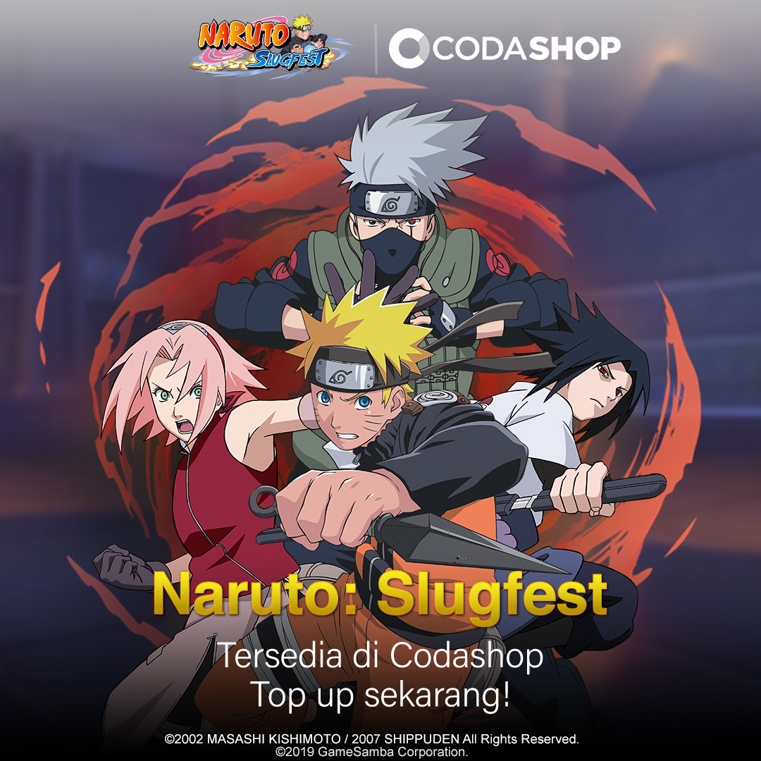 Tambah Gold Naruto Slugfest Sekarang Di Codashop! | Codashop Blog ID