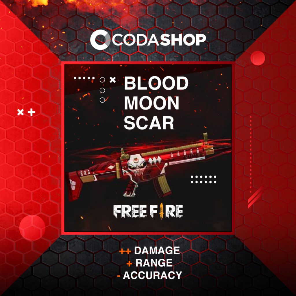 Blood Moon Scar - Free Fire