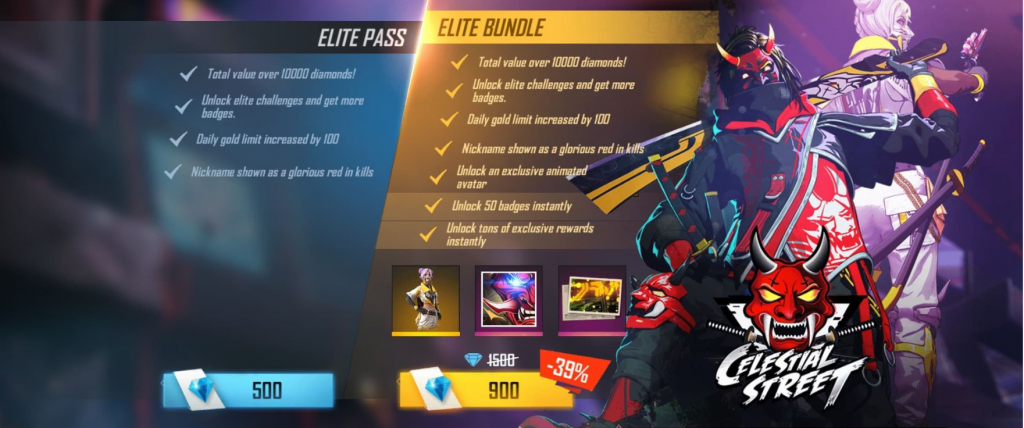 Free Fire Battle Pass & Bundle