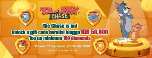 Dapetin Item Code Tom And Jerry Chase Di Blog ID