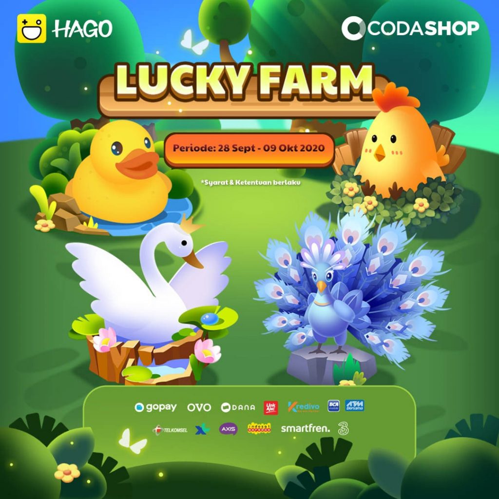 Event Lucky Farm Di HAGO Bareng Codashop