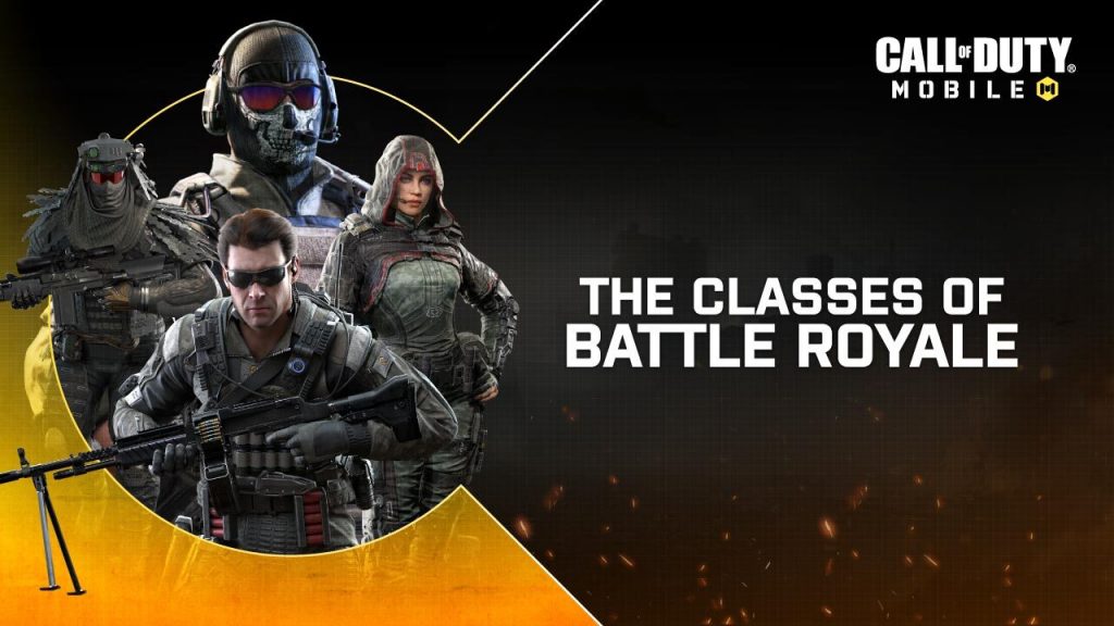Call of Duty Mobile Battle Royale Classes