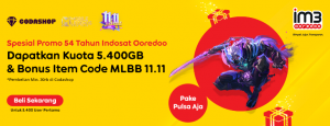 Promo Mobile Legends Codashop Indosat