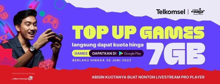 Top UP Pakai Promo Telkomsel Dan Dapatkan Kuota 7GB