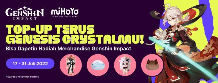 Genshin impact Top spender 17 Juli 2022