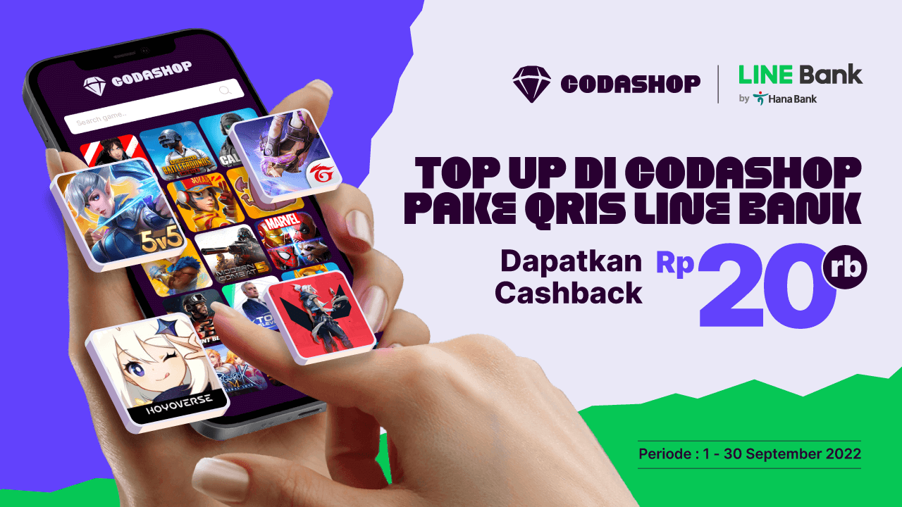 PROMO GAME LINE BANK CASHBACK 20%