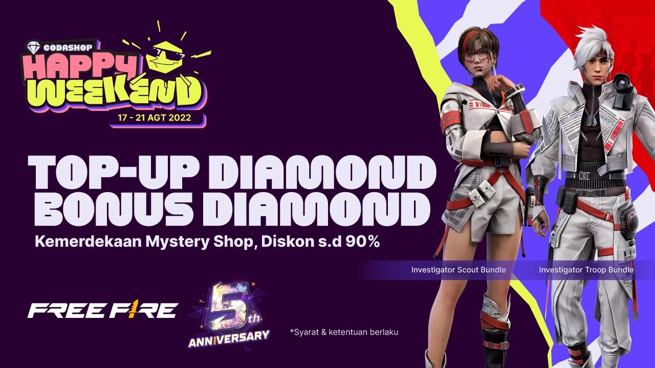 Promo Free Fire Spesial 17an