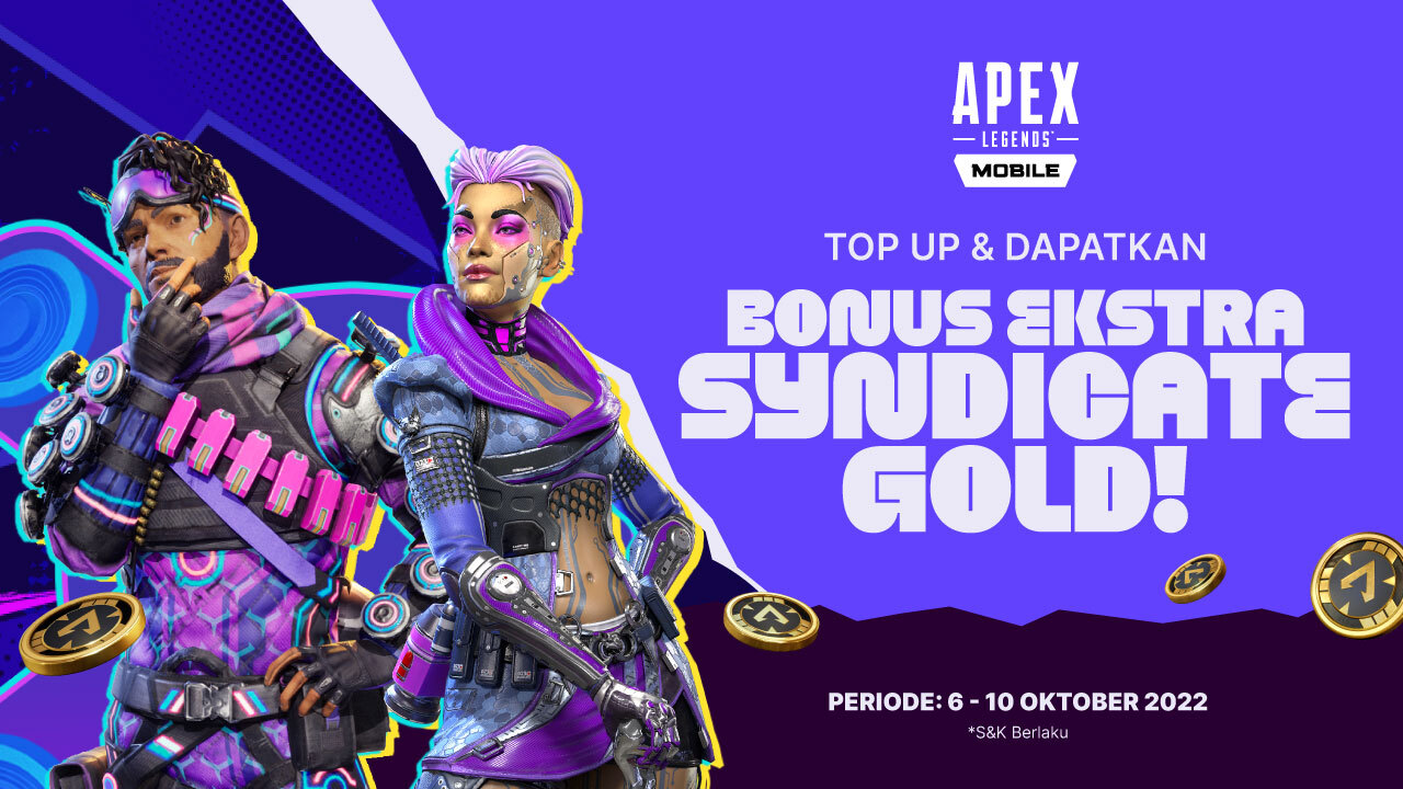 Bonus Ekstra Syndicate Gold Apex Legends Mobile