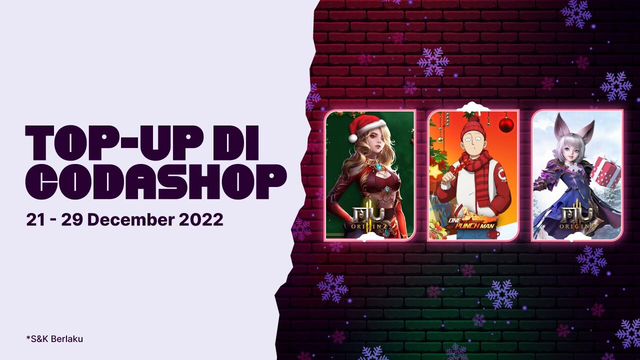 TOP UP DI CODASHOP OURPALM 