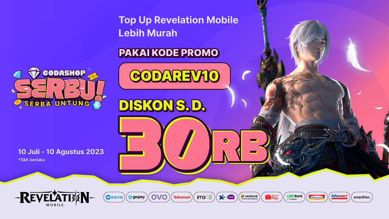 PROMO REVELATION MOBILE: DISKON S.D. 30RIBU