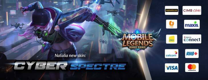New Natalia Skin : Cyber Spectre | Codashop Blog IN
