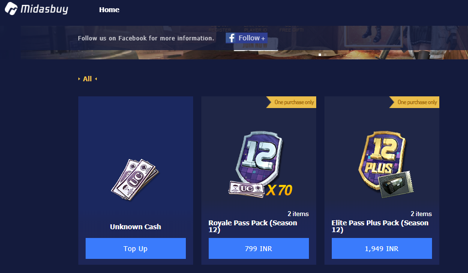 buy pubg uc through paytm