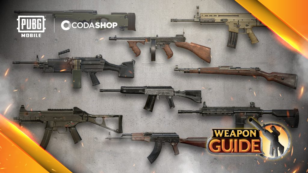 PUBG Weapon Guide