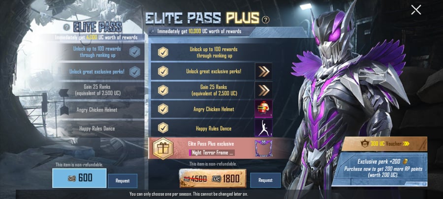 Elite Pass Plus