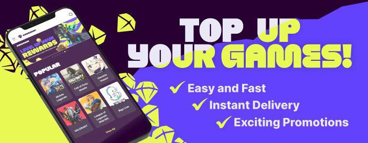 Top- Up Your Games in Codashop