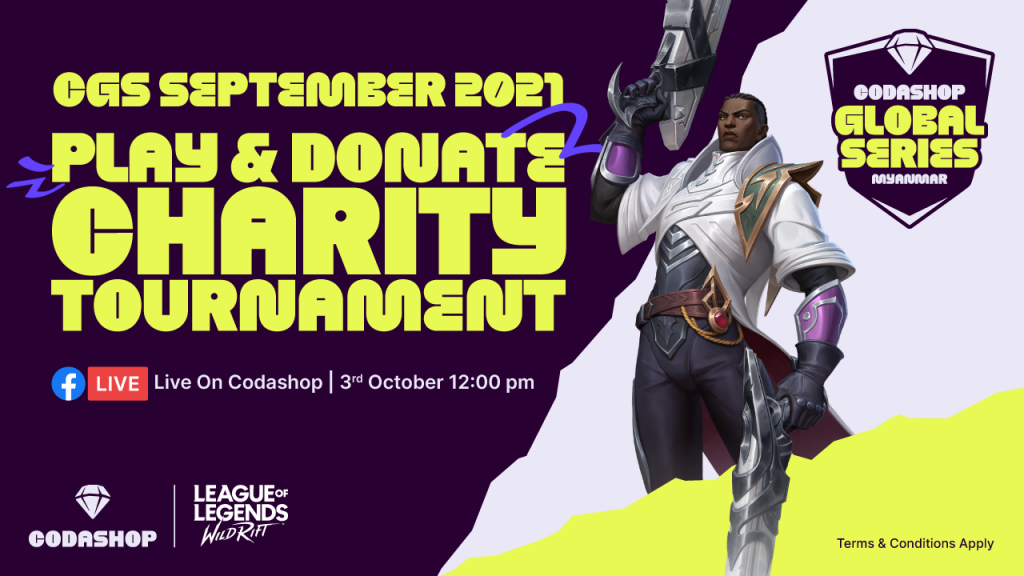 Play & Donate Charity Tournament by Codashop
