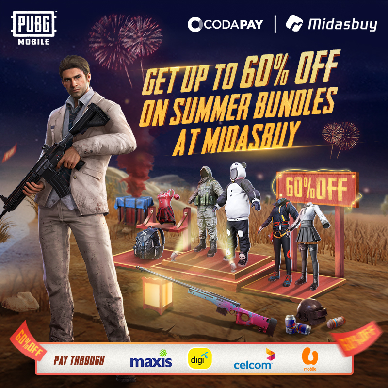 Enjoy Up To 60 Off Bundle Discounts On Pubg Mobile Midasbuy Codashop Blog My