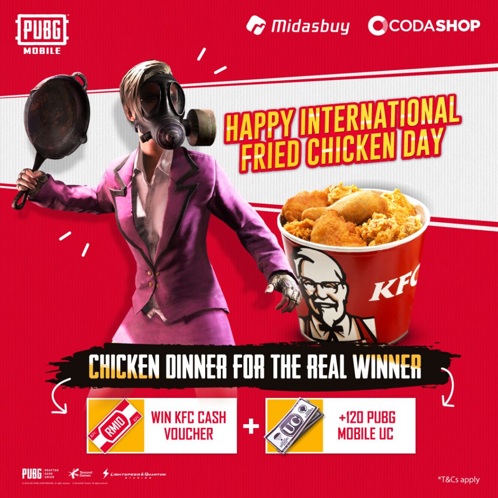 Codashop PUBG UC Giveaway