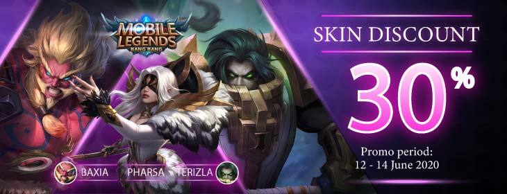 Mobile Legends 30% Discount