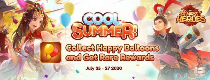Dynasty Heroes Cool Summer Event