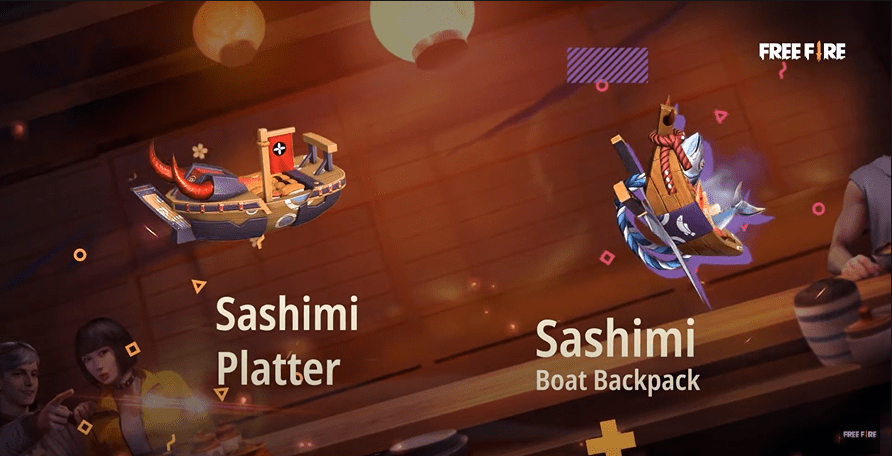 Free Fire Sushi Reward