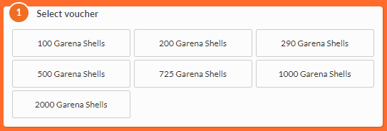 Garena Shell Amount Free Fire