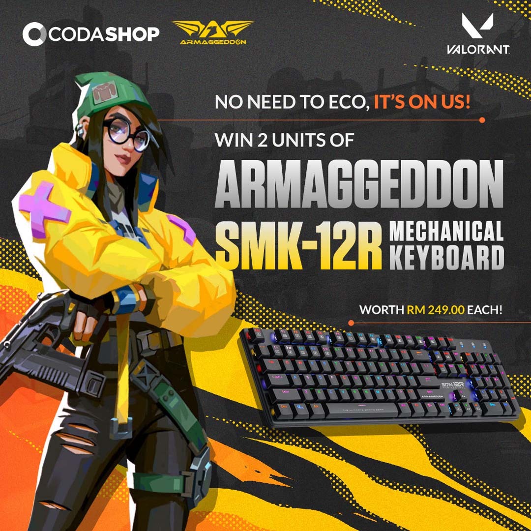 Codashop Armaggedddon Giveaway - VALORANT