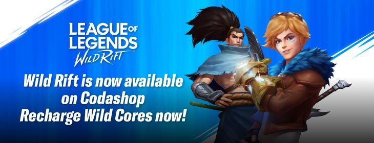 #GetRiftReady League Of Legends: Wild Rift Is Available On Codashop ...