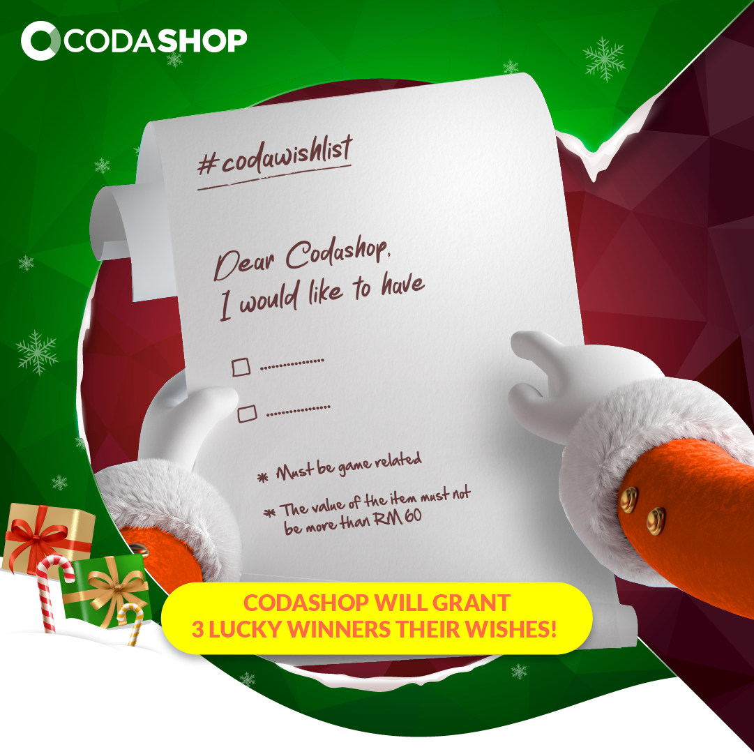 Codashop Wish List