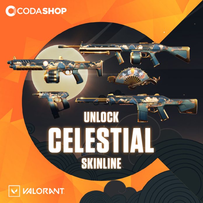 VALORANT Celestial Skinline, Top Up VP On Codashop! | Codashop Blog MY